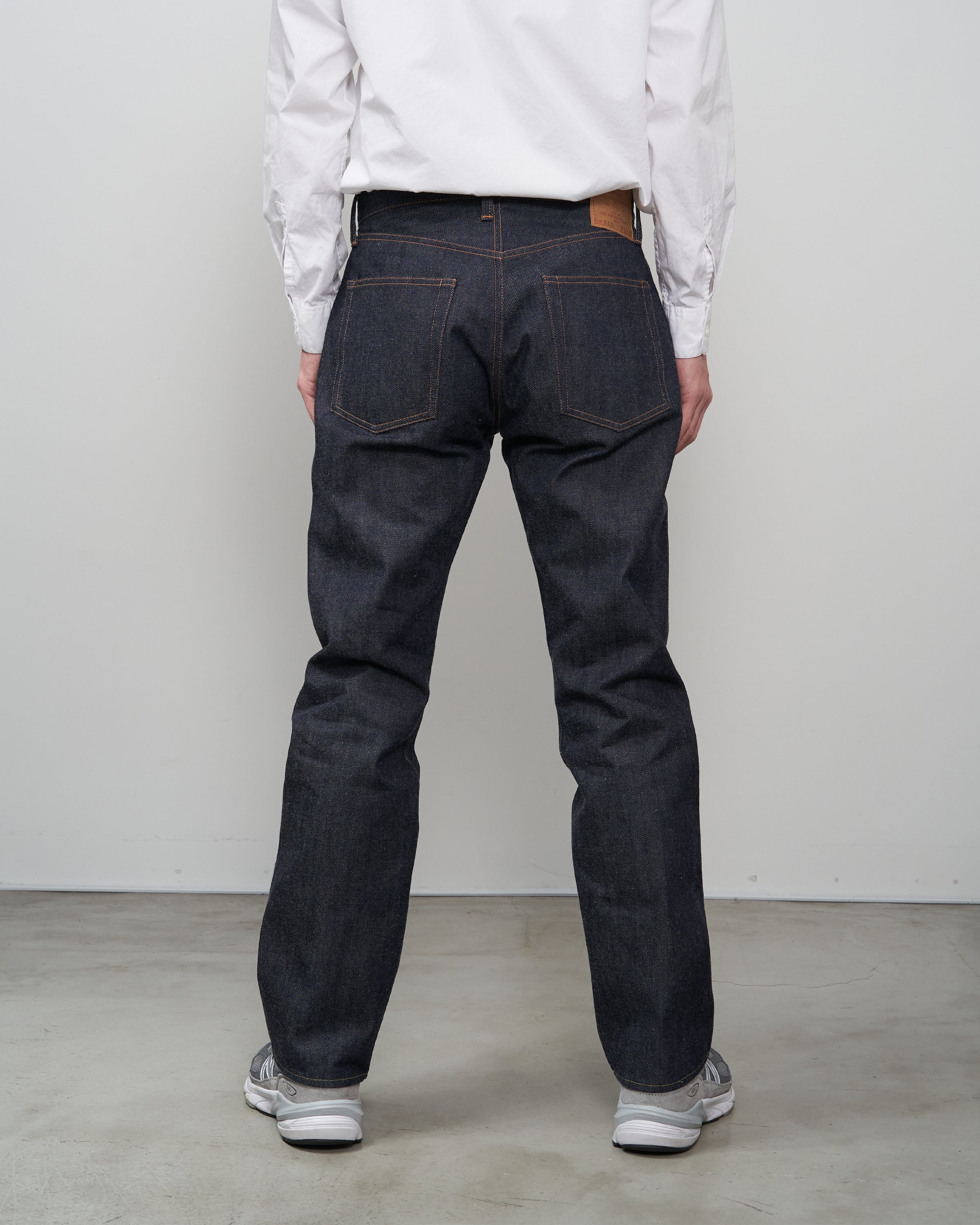 holk OOE YOFUKUTEN Denim Pants, Indigo Blue