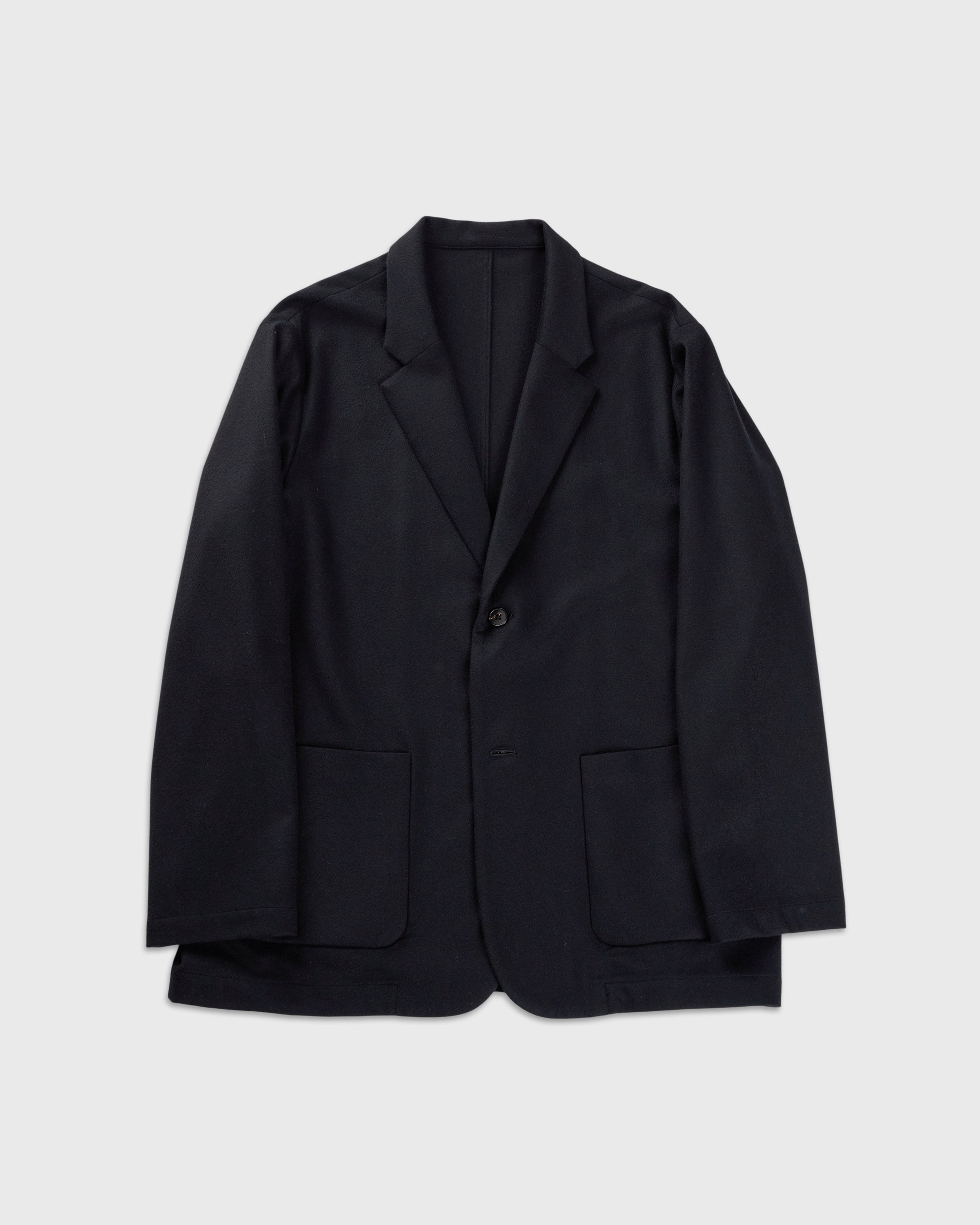 holk Kang 2B Jacket(Lamb Short Beaver), Black