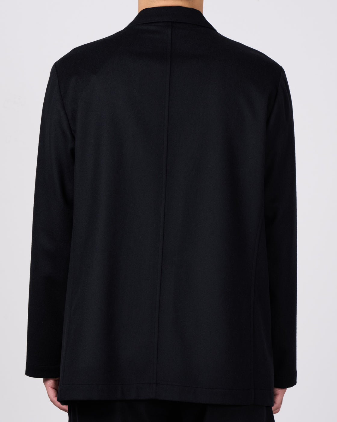 holk Kang 2B Jacket(Lamb Short Beaver), Black