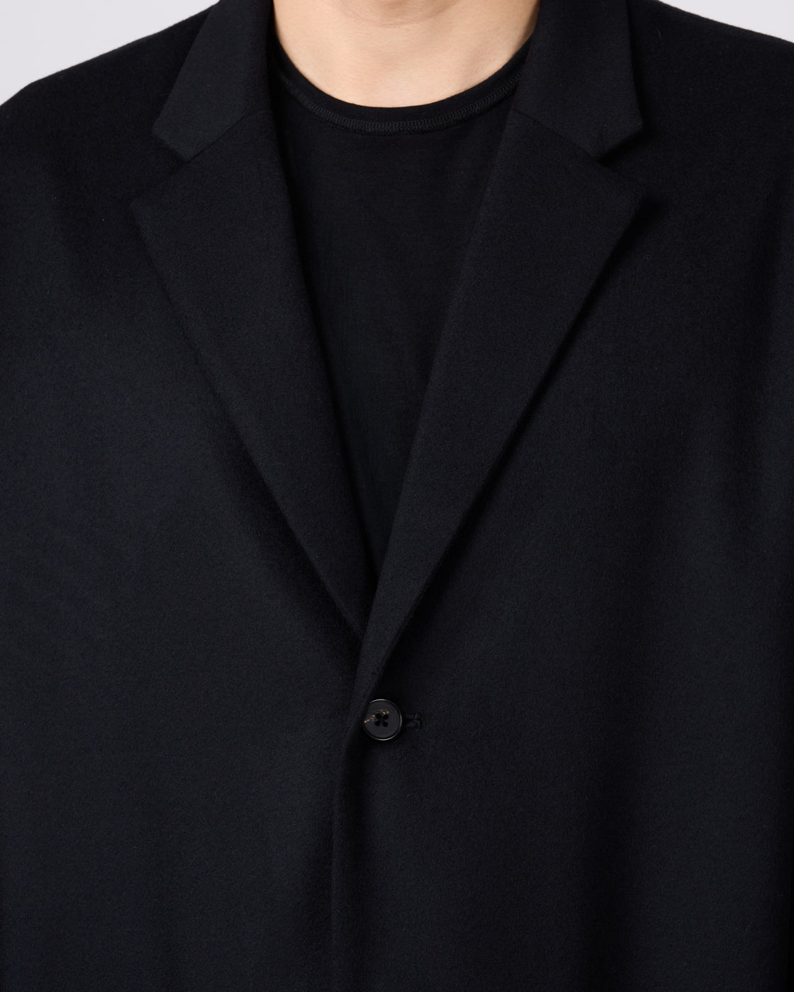 holk Kang 2B Jacket(Lamb Short Beaver), Black