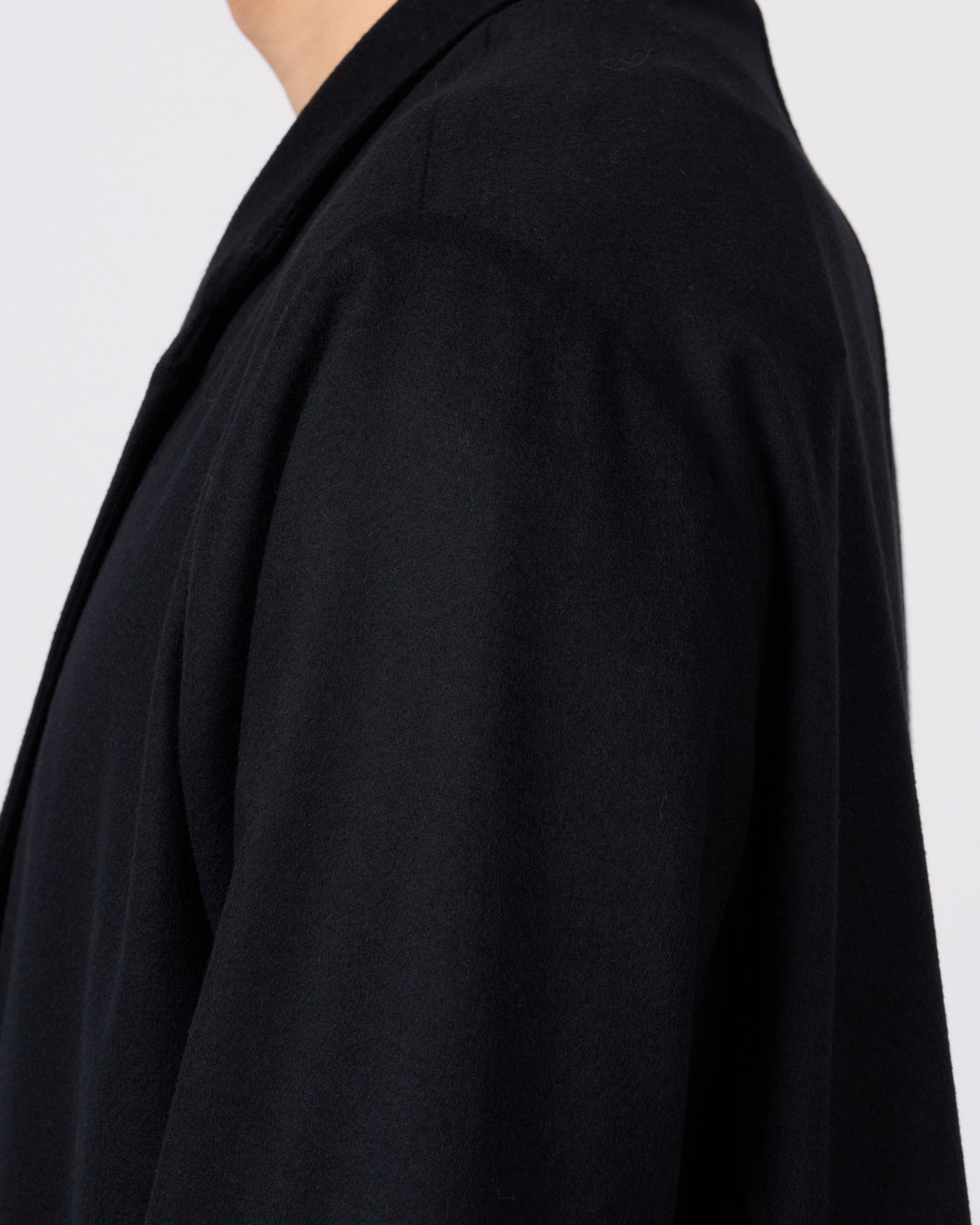 holk Kang 2B Jacket(Lamb Short Beaver), Black
