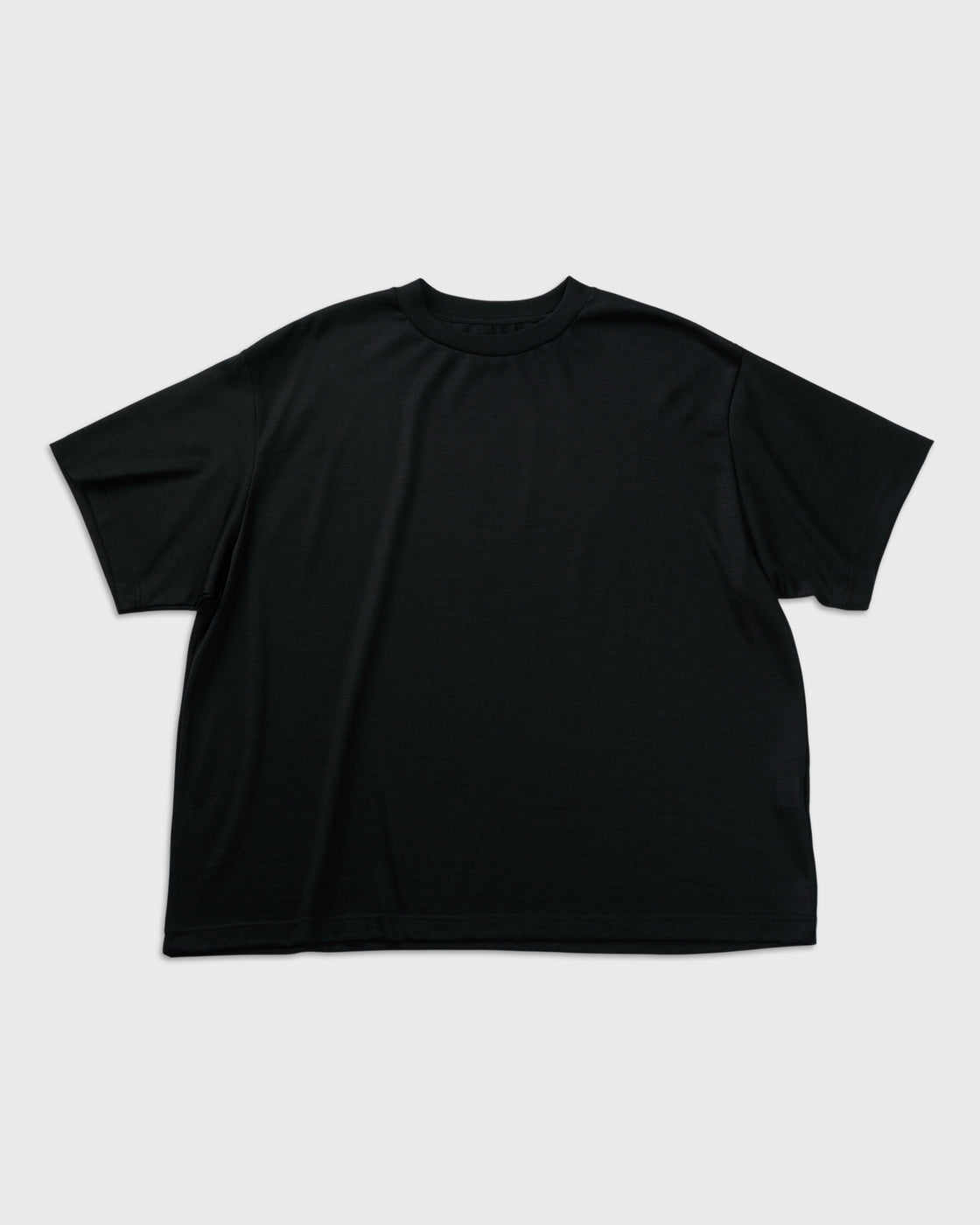 holk Exclusive Wool T-shirt, Black