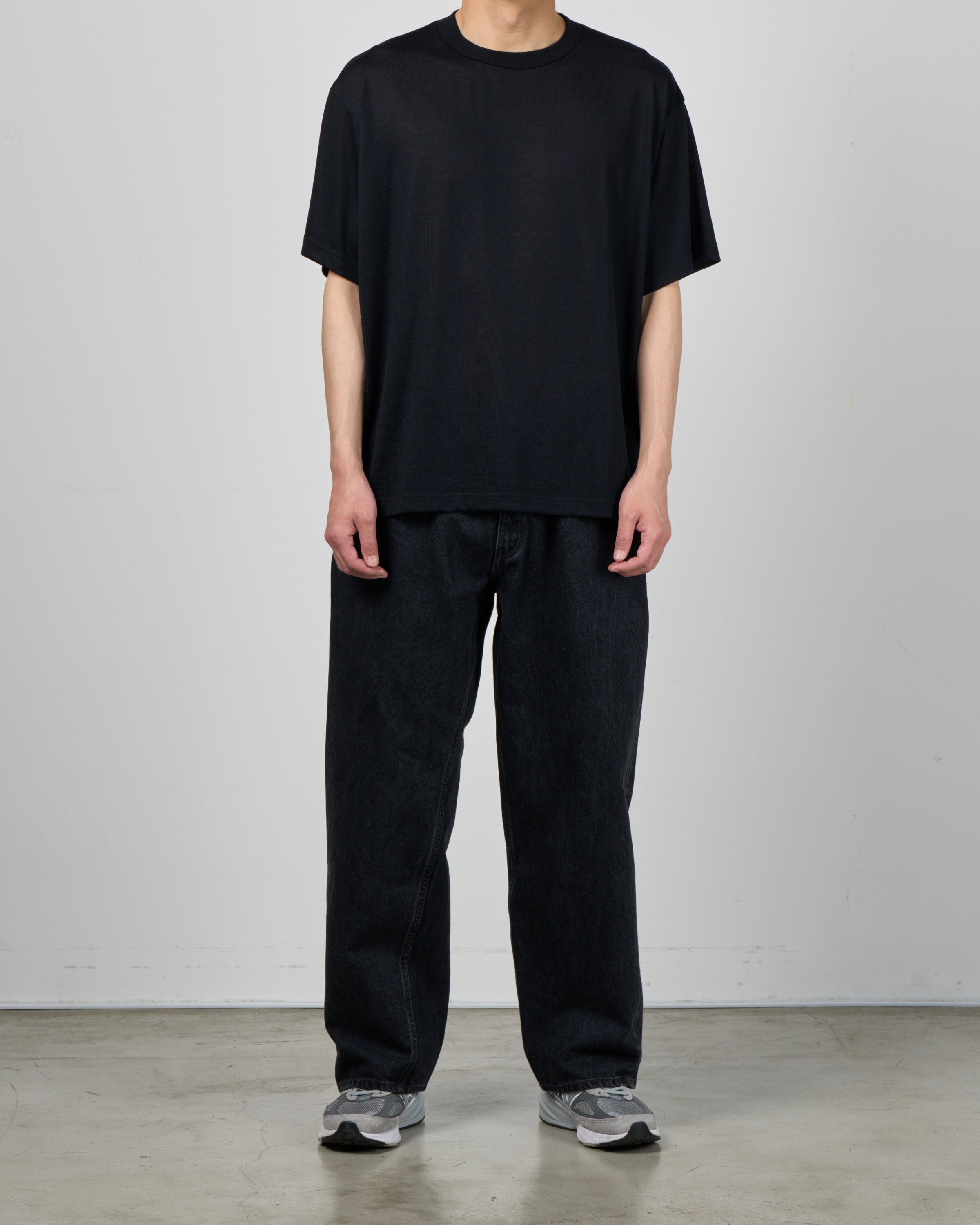 holk Exclusive Wool T-shirt, Black
