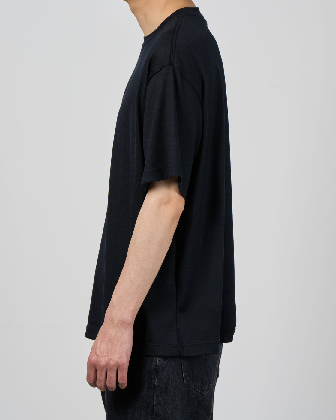holk Exclusive Wool T-shirt, Black