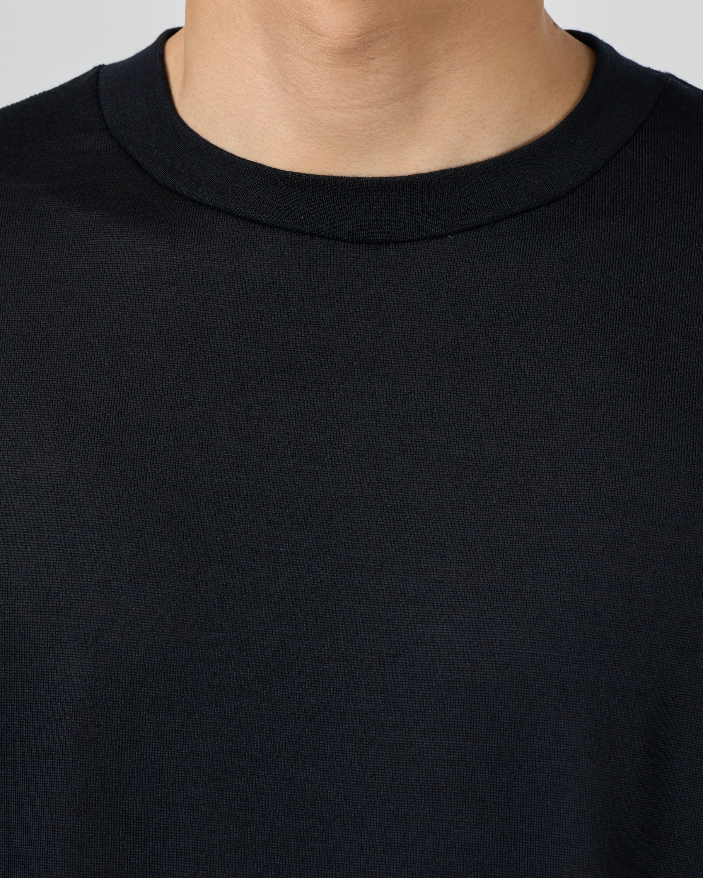 holk Exclusive Wool T-shirt, Black