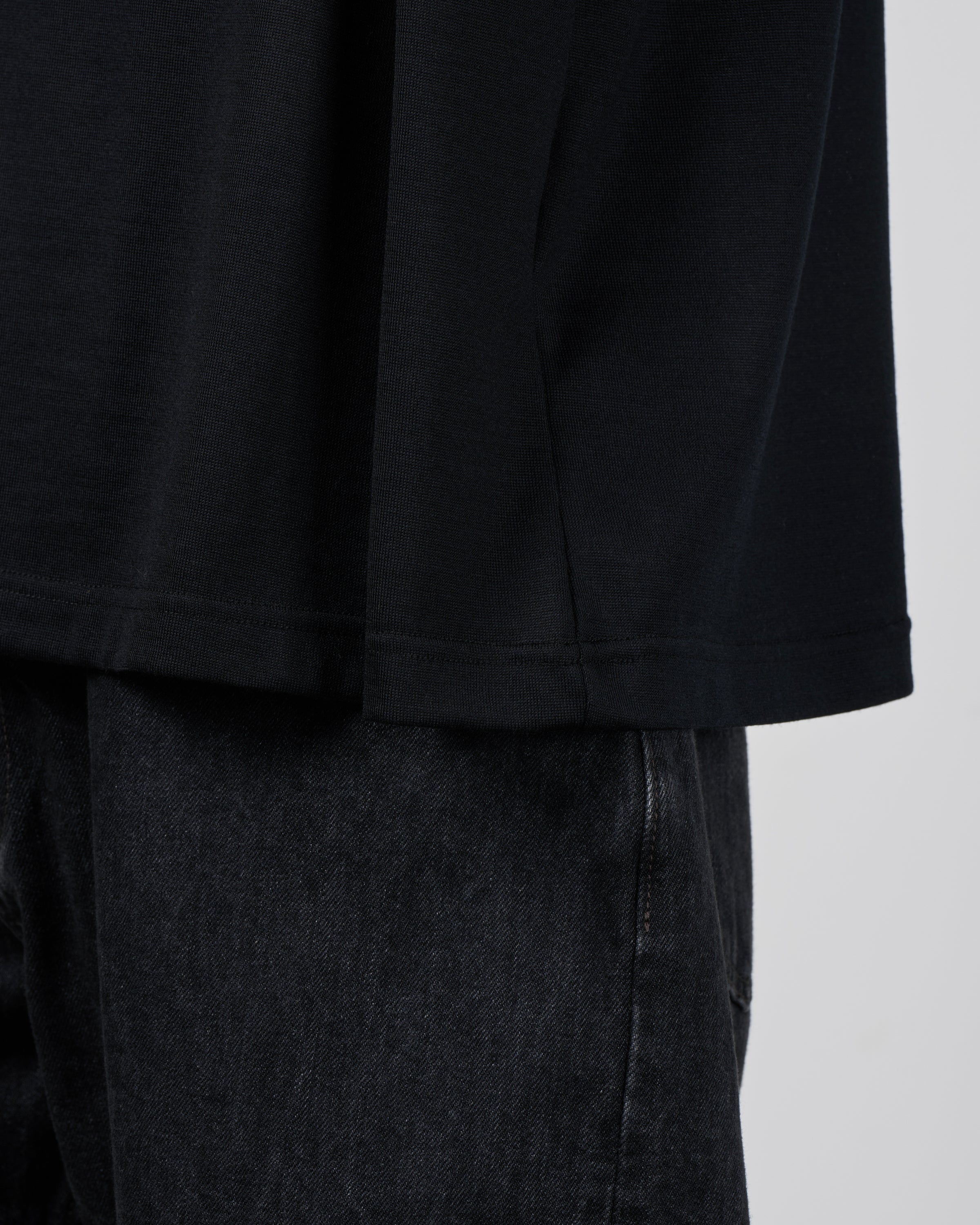 holk Exclusive Wool T-shirt, Black
