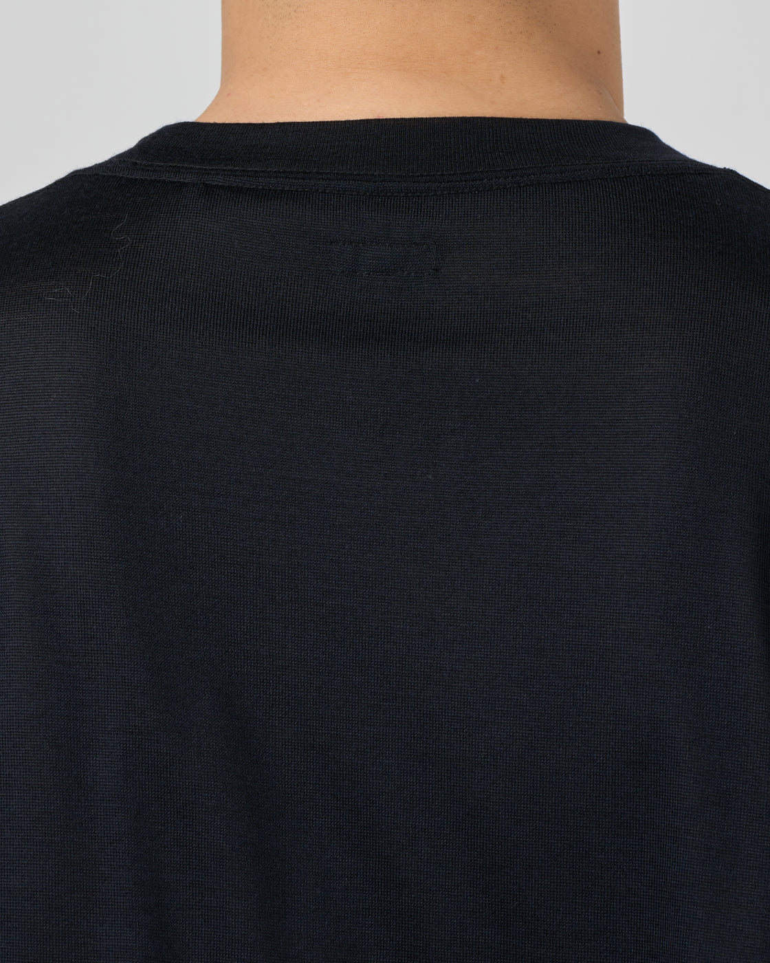 holk Exclusive Wool T-shirt, Black