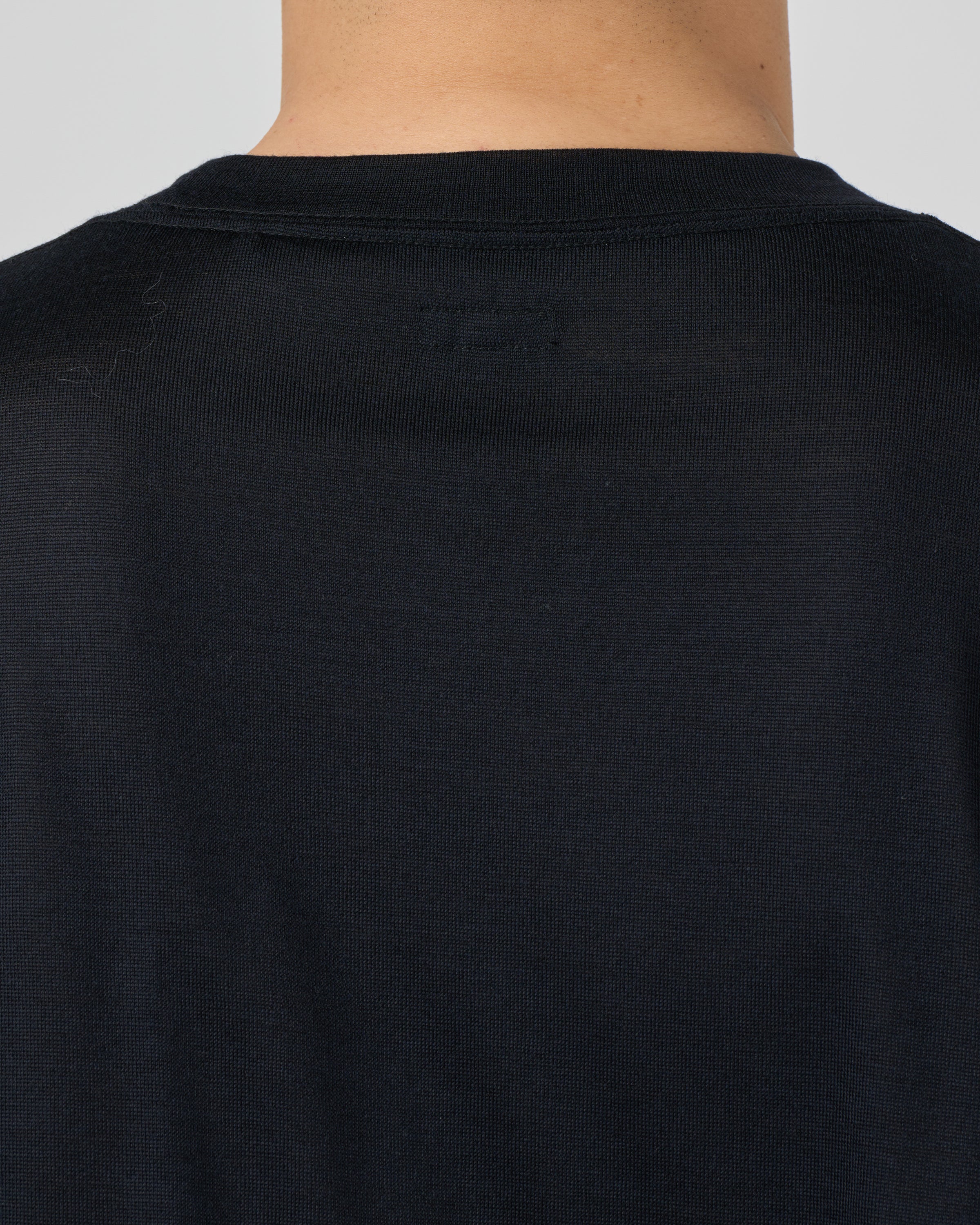holk Exclusive Wool T-shirt, Black