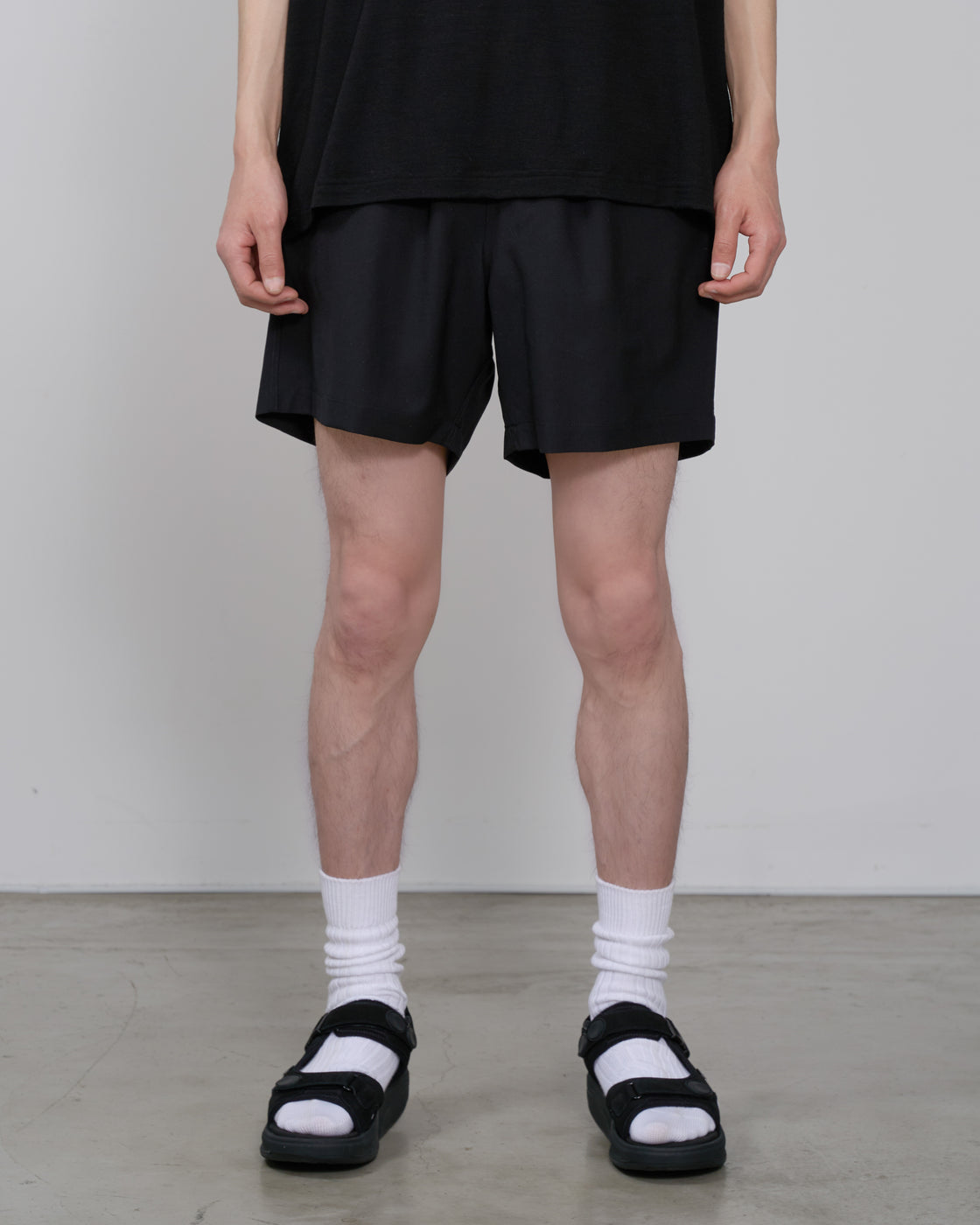 holk Kang Fu Shorts, Black