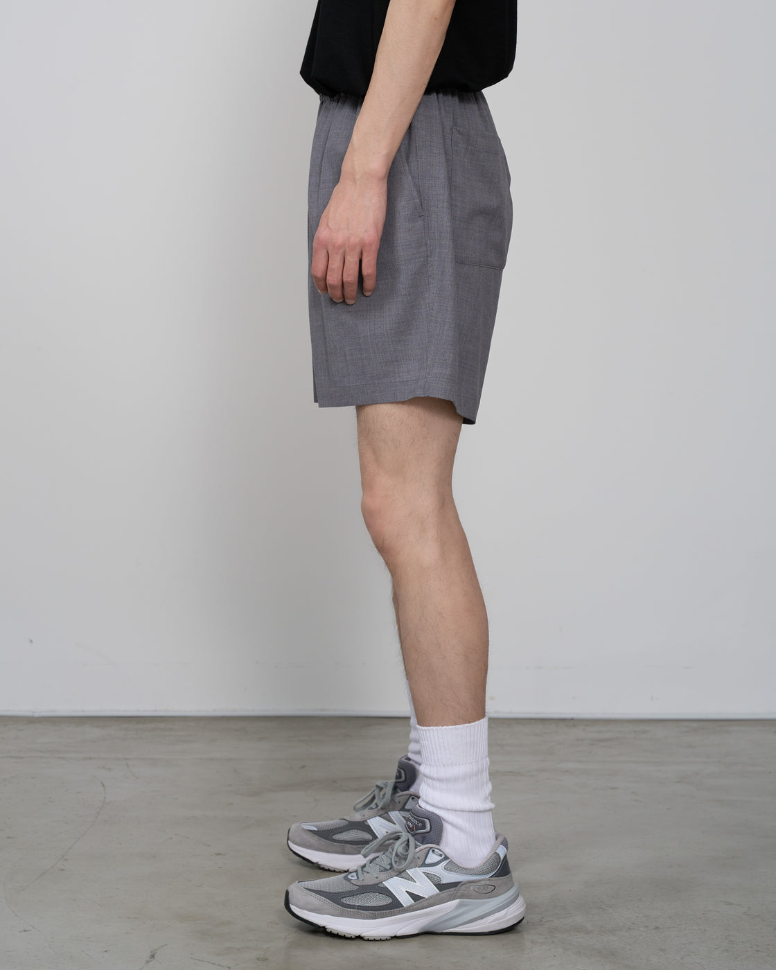 holk Kang Fu Shorts, Grey