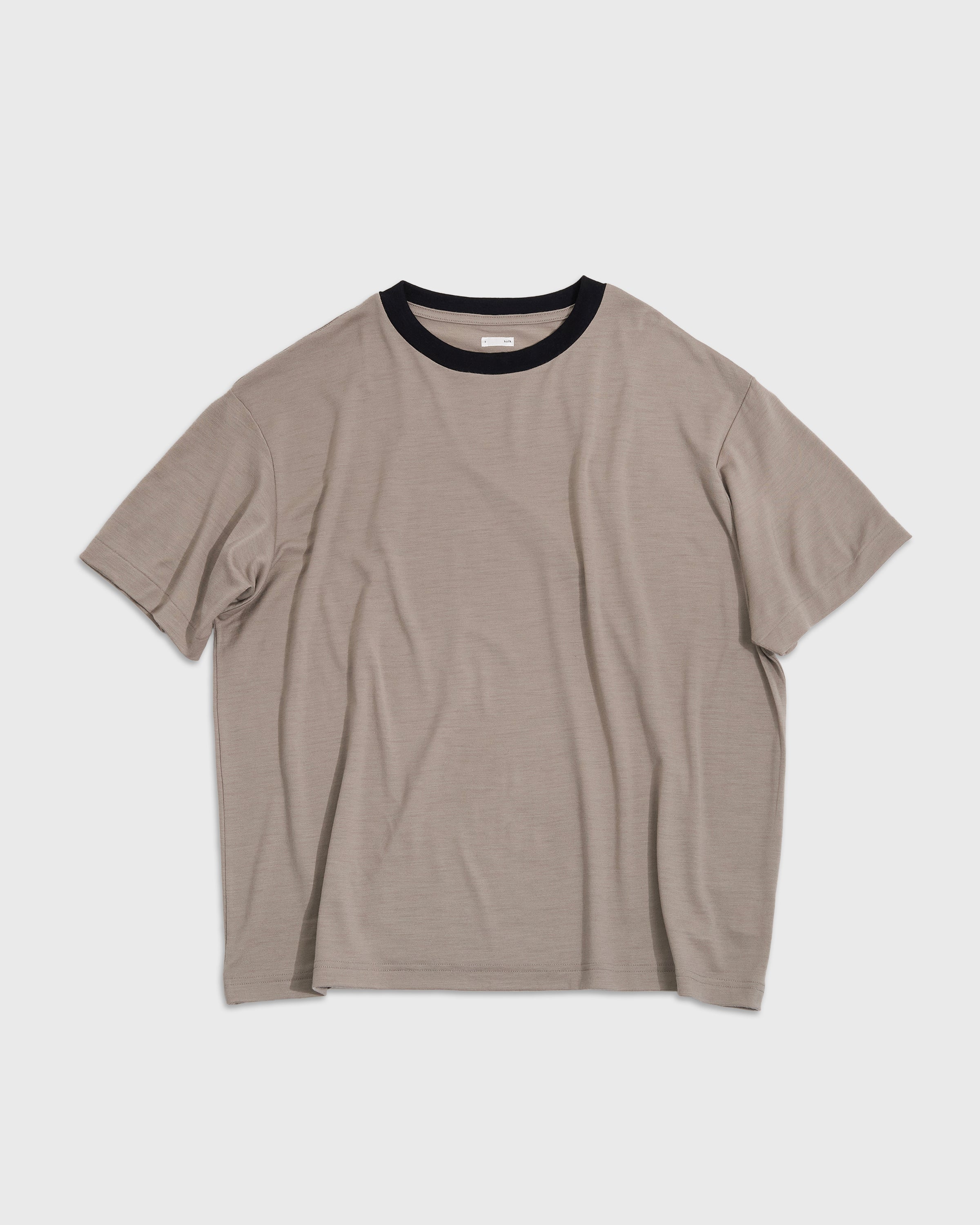 holk Wool T-shirt, Greige