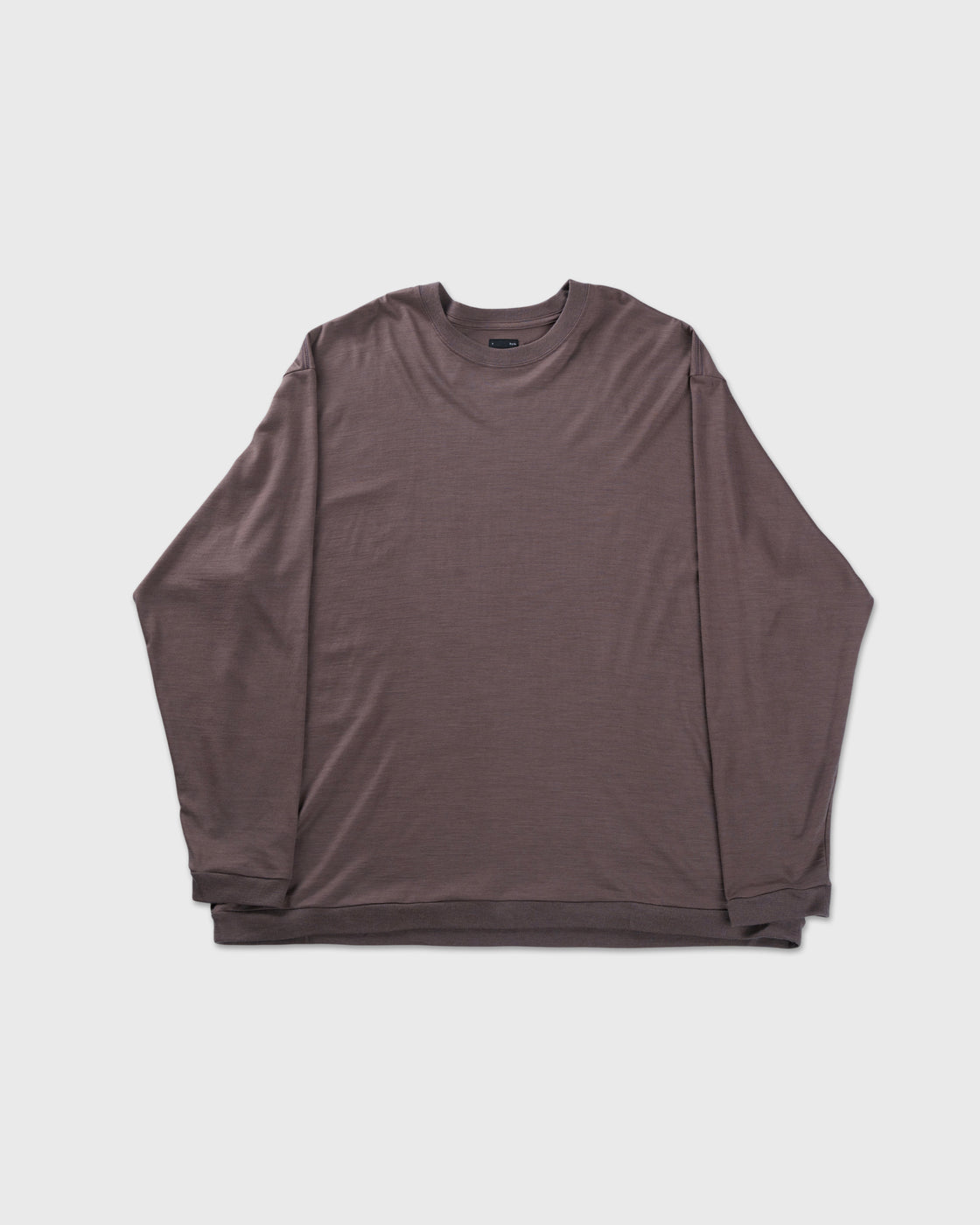 holk Wool Long Sleeve Tee, Tope