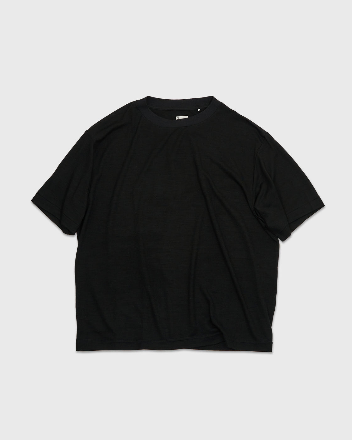 holk Wool T-shirt, Black