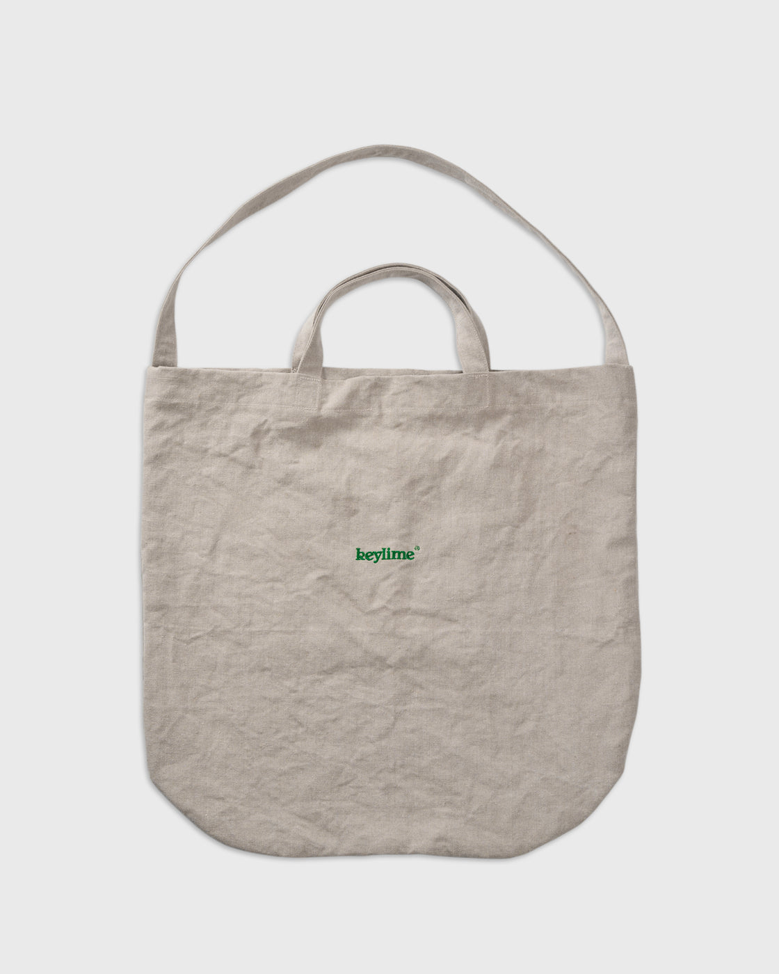 keylime Linen Bag, Beige
