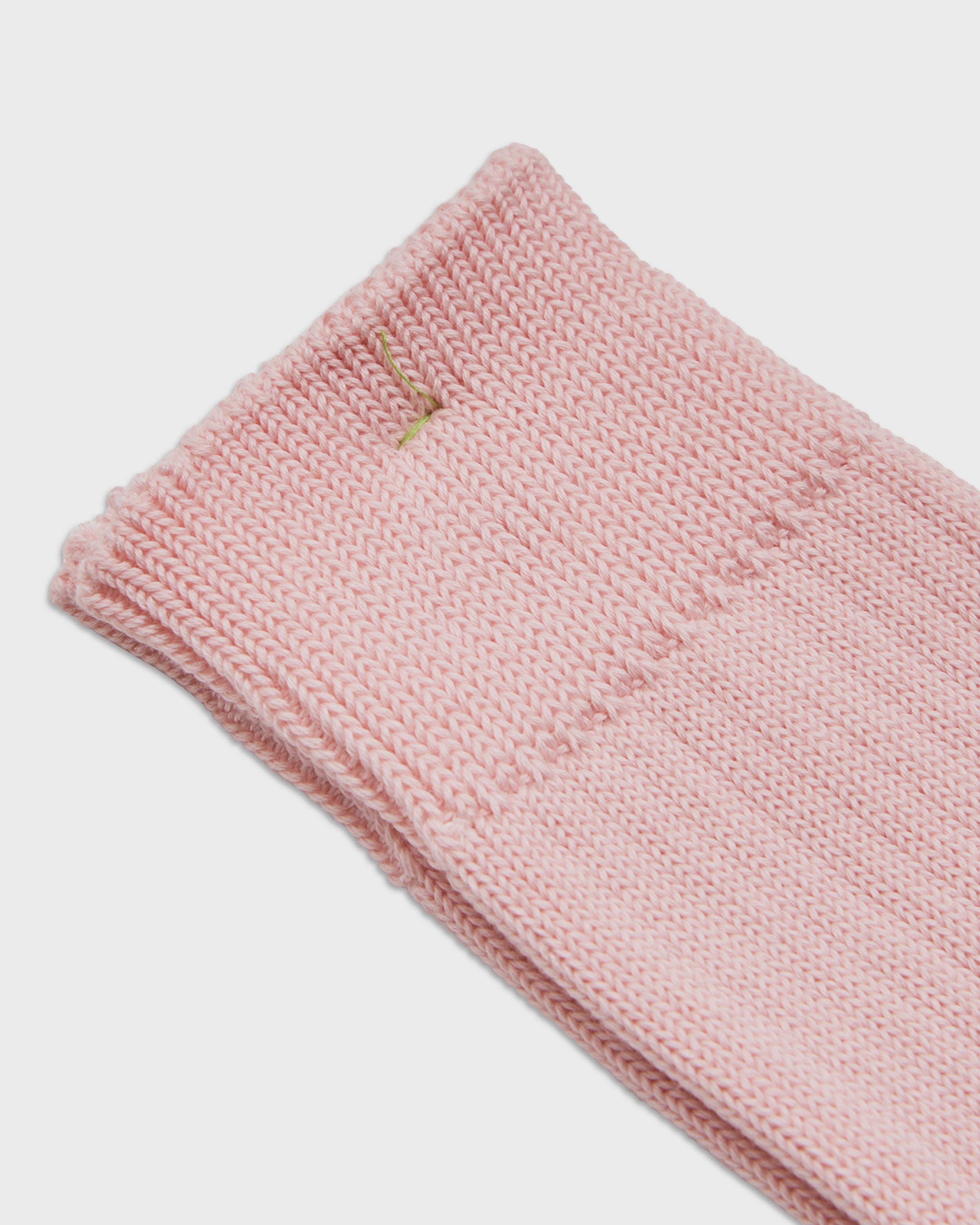 keylime Cotton Rib Socks, Pink