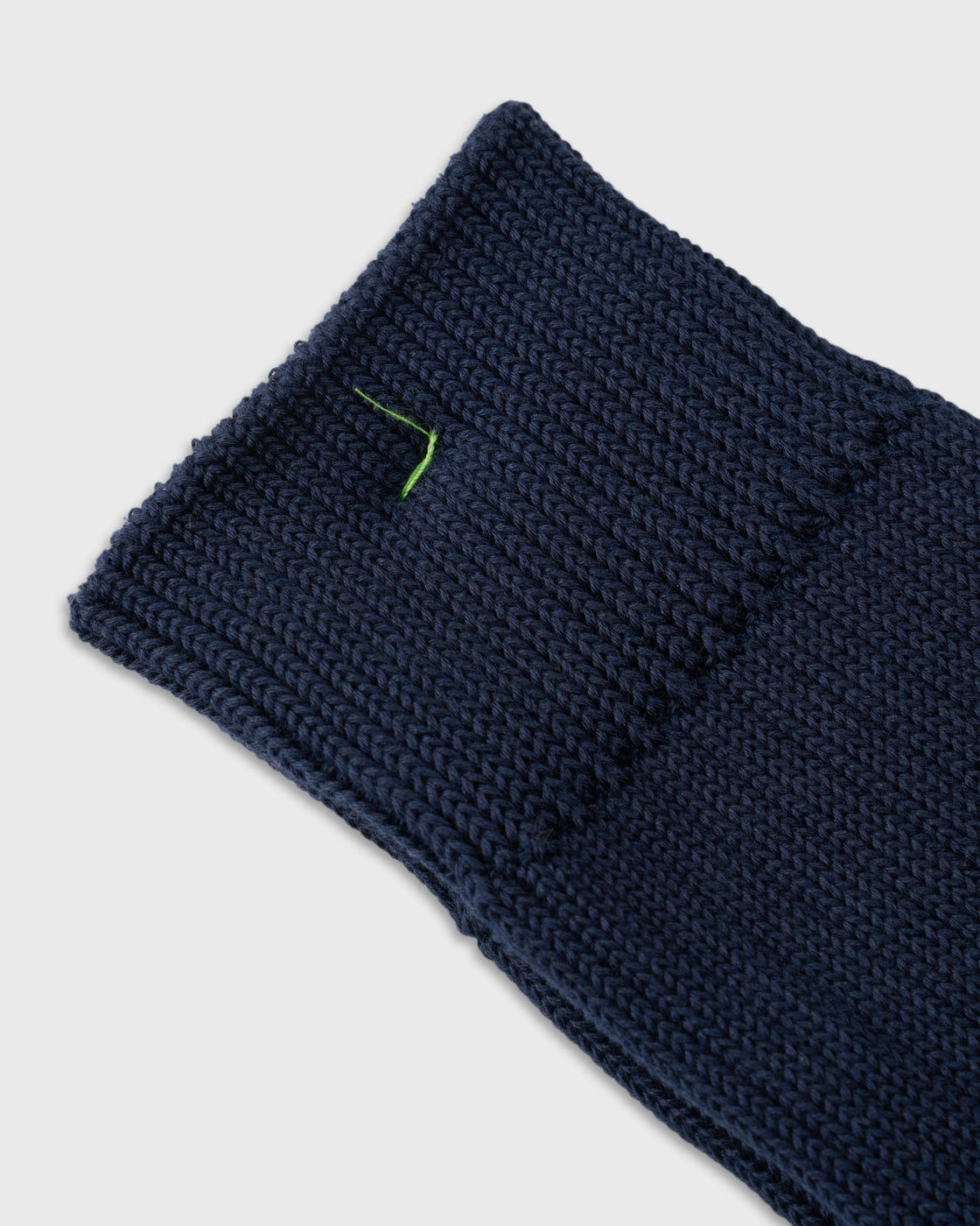 keylime Cotton Rib Socks, Navy