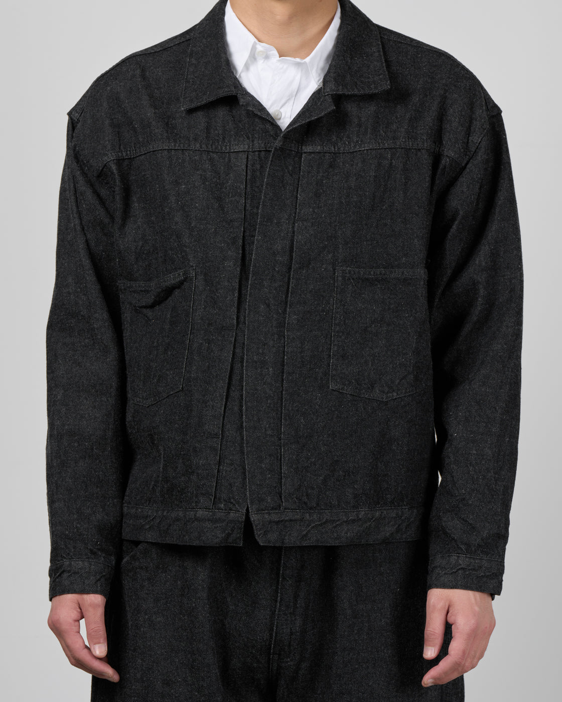keylime Denim Jacket, Black