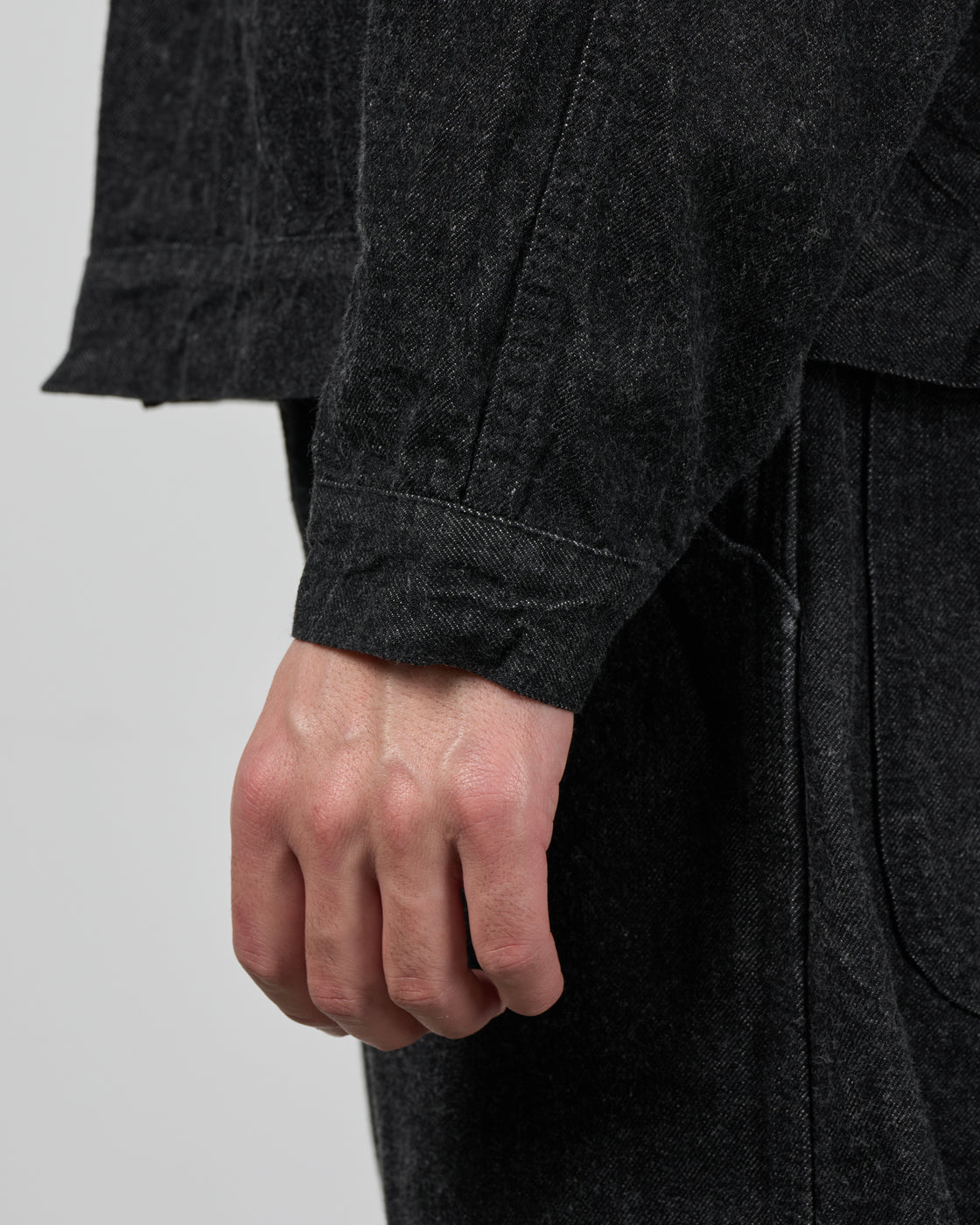 keylime Denim Jacket, Black