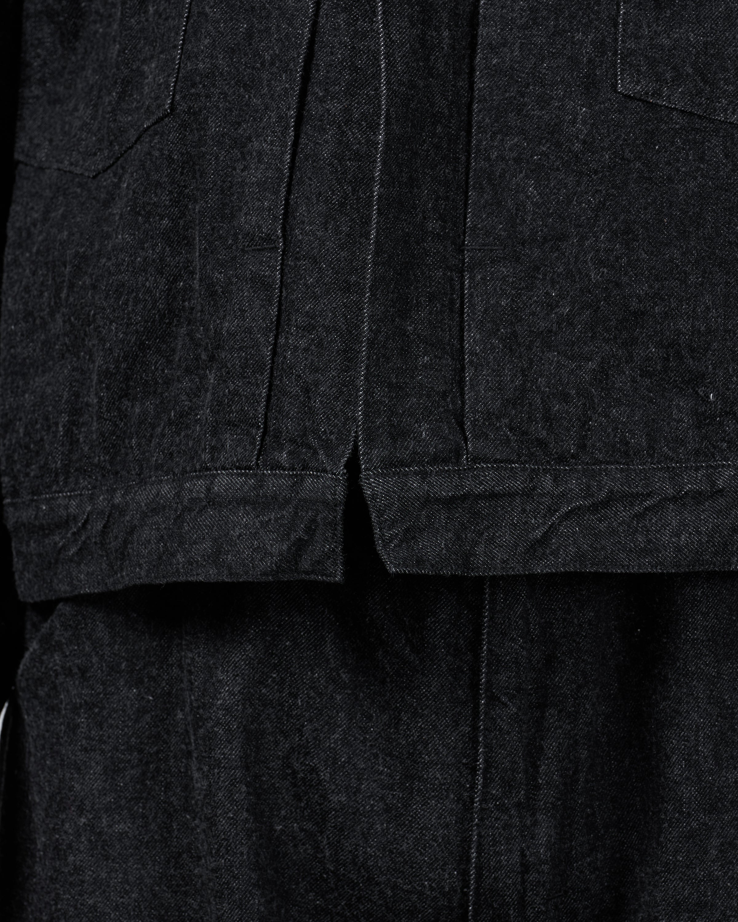 keylime Denim Jacket, Black
