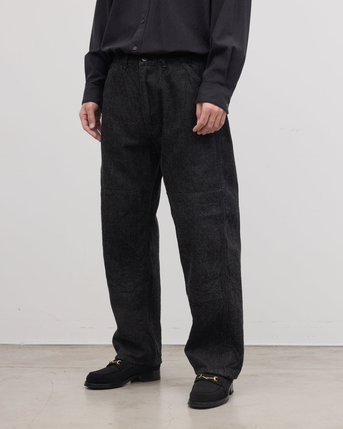 keylime Denim Painter Pants, Black